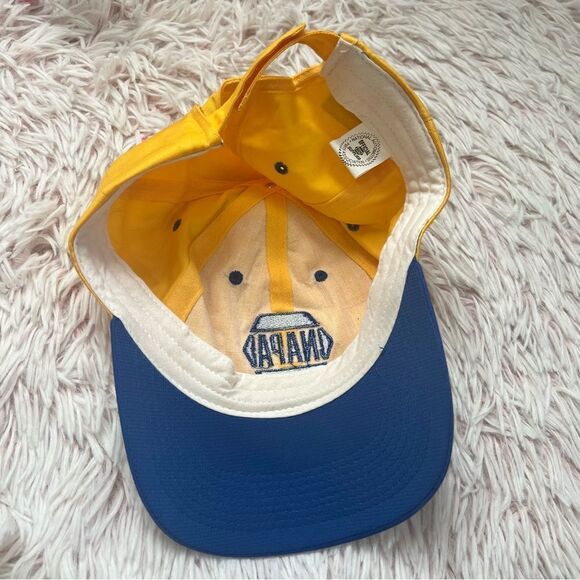 Napa Auto Parts Yellow Blue 75th Anniversary 1925-2000 Adjustable Hat - Picture 6 of 7